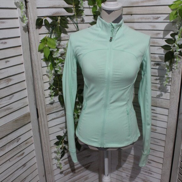 Lululemon define mint green zip up jacket - Picture 6 of 11